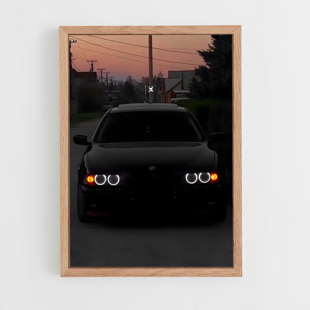 Poster Crépuscule M5 – affiche BMW (vue 4)